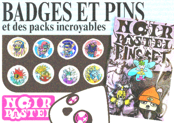 Présentation Japan Expo 2023, page 2 : Badges et Pins